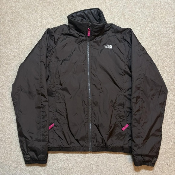 The North Face Jackets & Blazers - The North Face Puffer Jacket Womens Large Brown Nylon Insulated Full Zip Outdoor